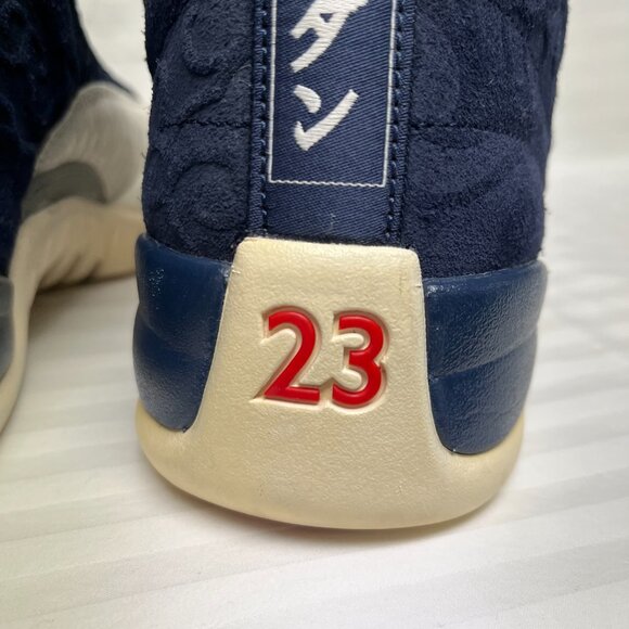 Men's Nike Air Jordan 12 International Flight Retro Blue BV8016-445 Size 11 - Picture 16 of 16